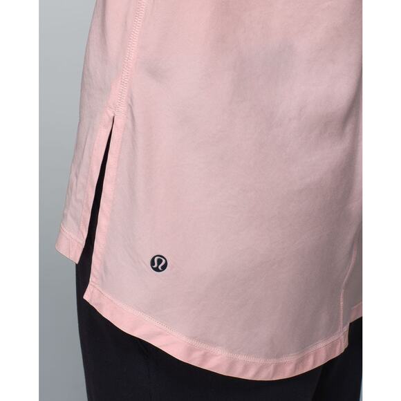 Lululemon | Sz 6 | Lululemon Peace Of Mind Tank in Pretty Pink Yoga Workout Top - Picture 6 of 9